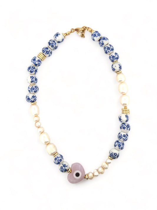 Fun Hannah Beaded Necklaces - Pearls And Glass