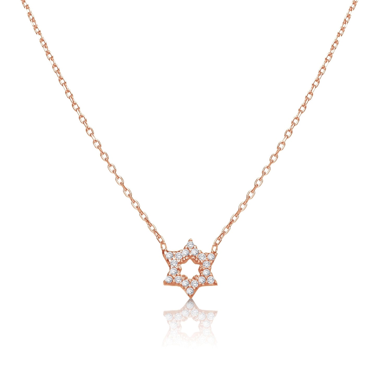 Mini Star Of David Necklace