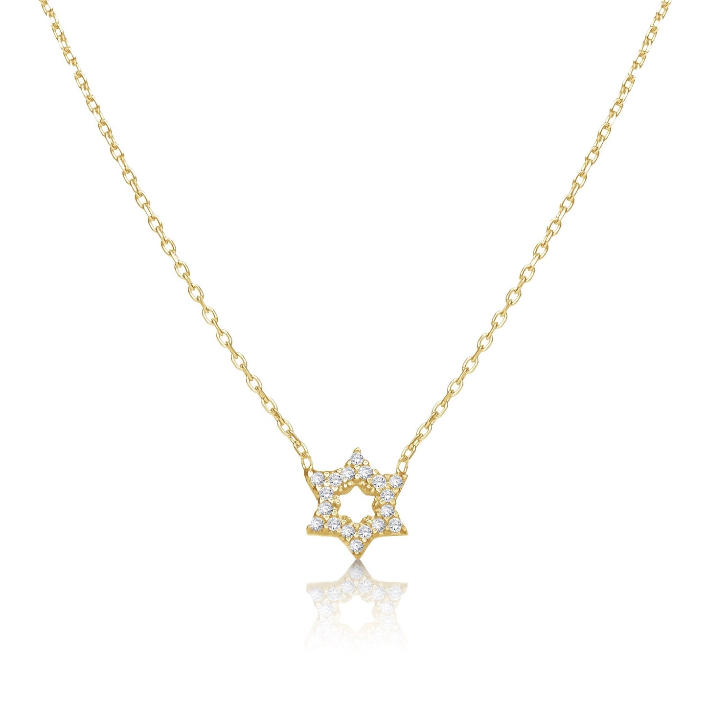 Mini Star Of David Necklace