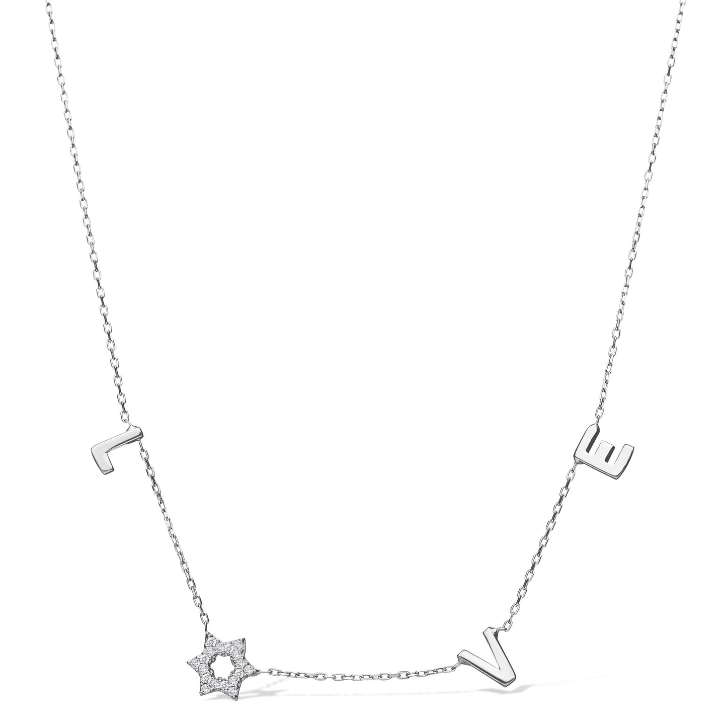 Love With Magen David Necklace